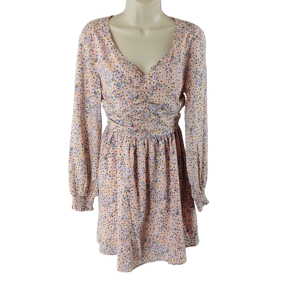 Magnolia Boutique Floral Long Sleeve Dress